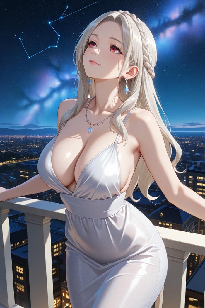 Gái kiểu anime to tròn sáng tạo cân đối sắc sảo