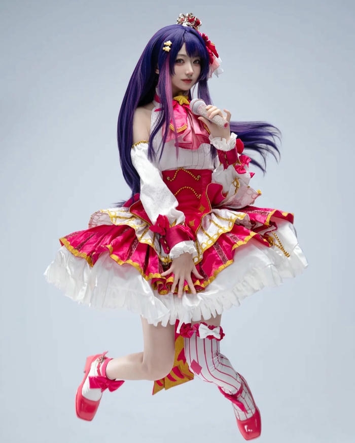 Hình ảnh cosplay Ai Hoshino có diện mạo xinh