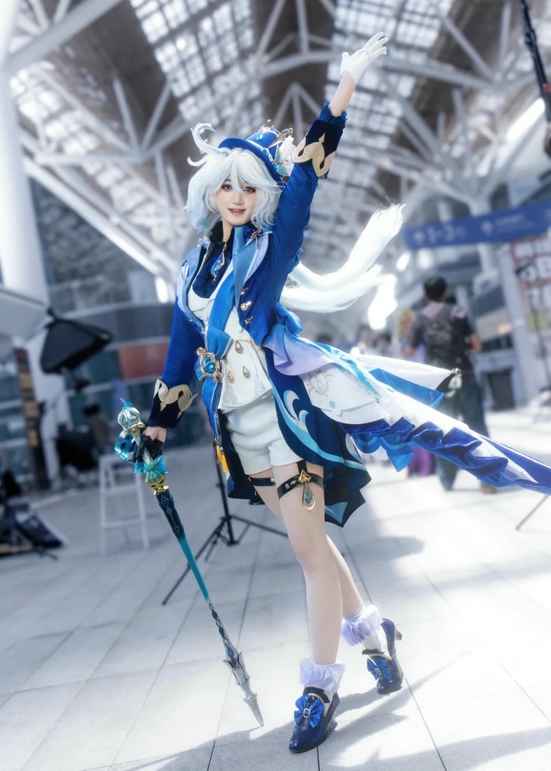 Hình ảnh cosplay Genshin Impact nổi bật cùng diện mạo thanh tú