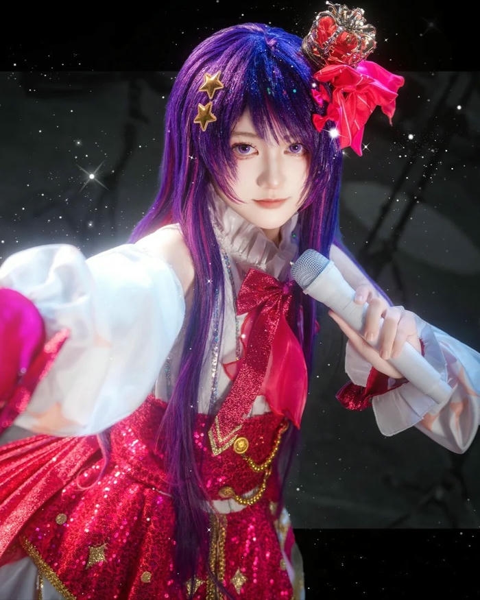 Hình cosplay Ai Hoshino mang diện mạo nổi bật
