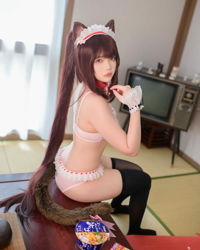 Hình cosplay anime girl bổ mắt nổi bật dáng vẻ gợi cảm