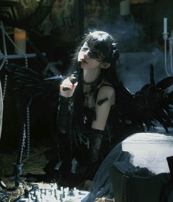 Hình cosplay ma nữ có diện mạo nổi bật