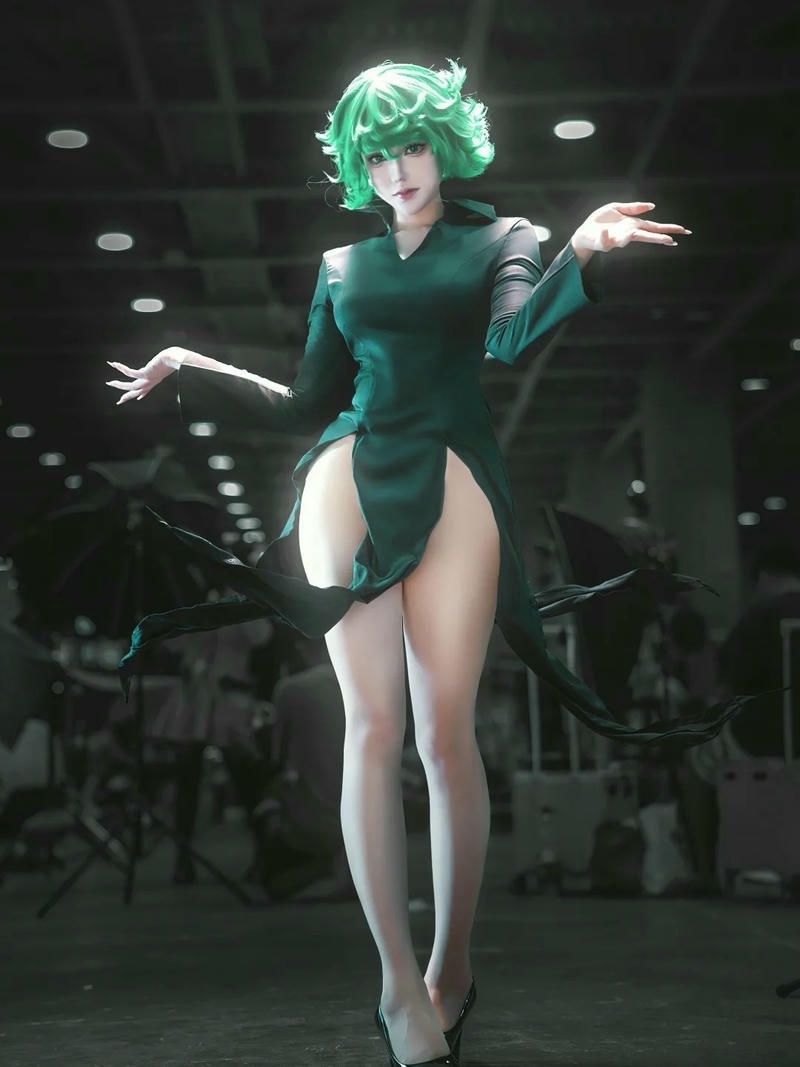 Hình tượng Tatsumaki được tái hiện đầy cuốn hút