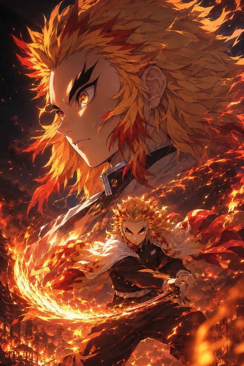 Ảnh anime Thanh Gươm Diệt Quỷ mang nét vẽ cuốn hút