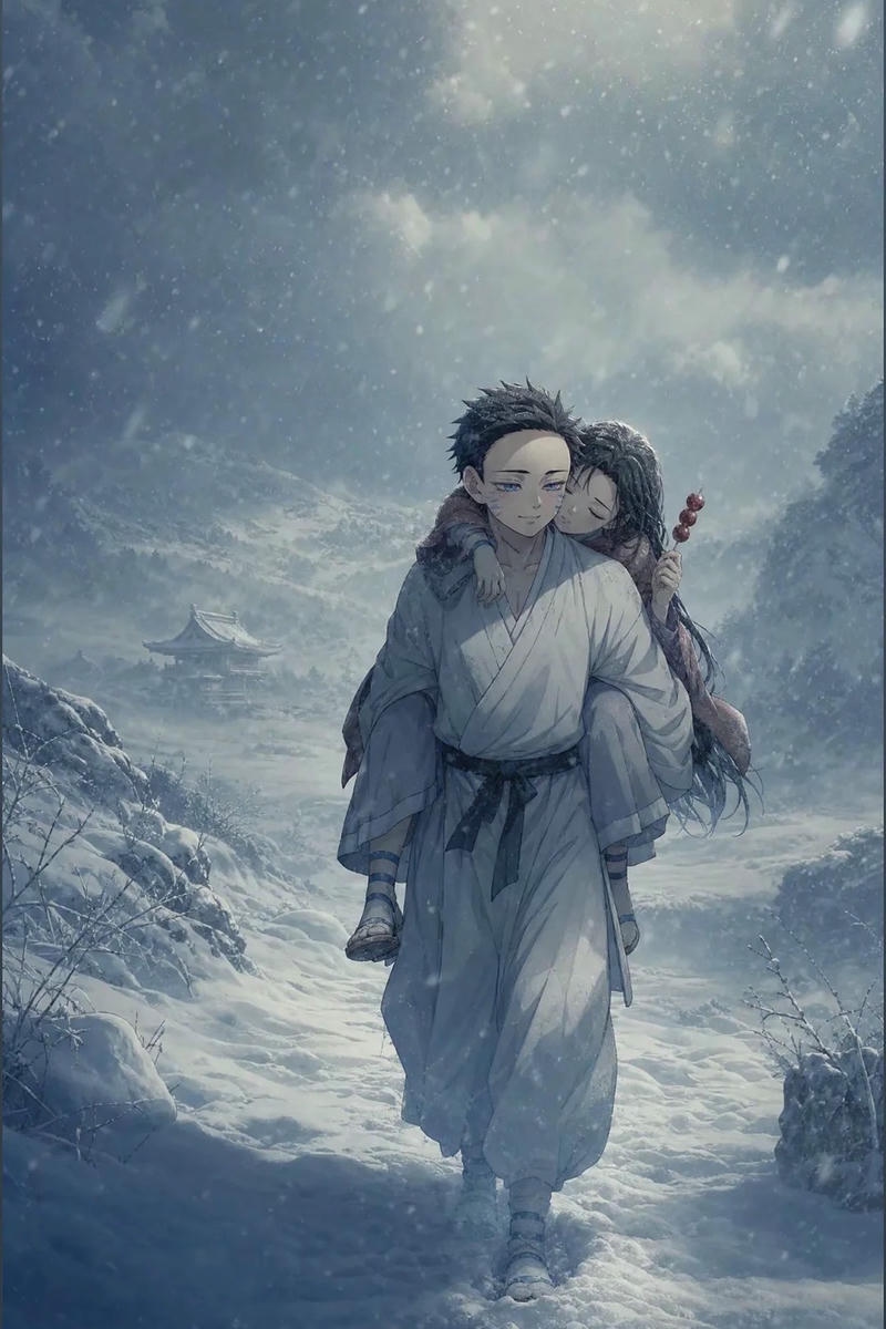 Ảnh anime thanh gương diệt quỷ có tạo hình độc đáo