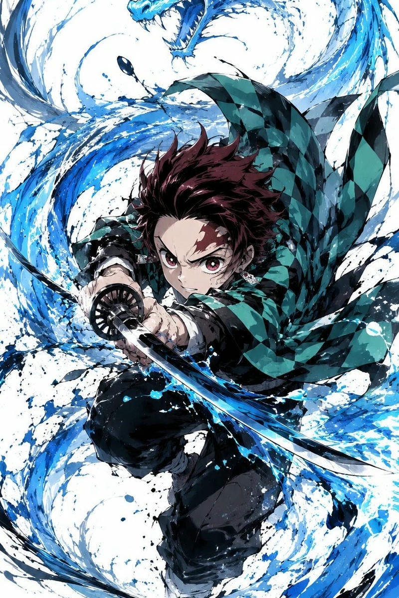 Ảnh anime thanh gương diệt quỷ với phong cách tinh tế