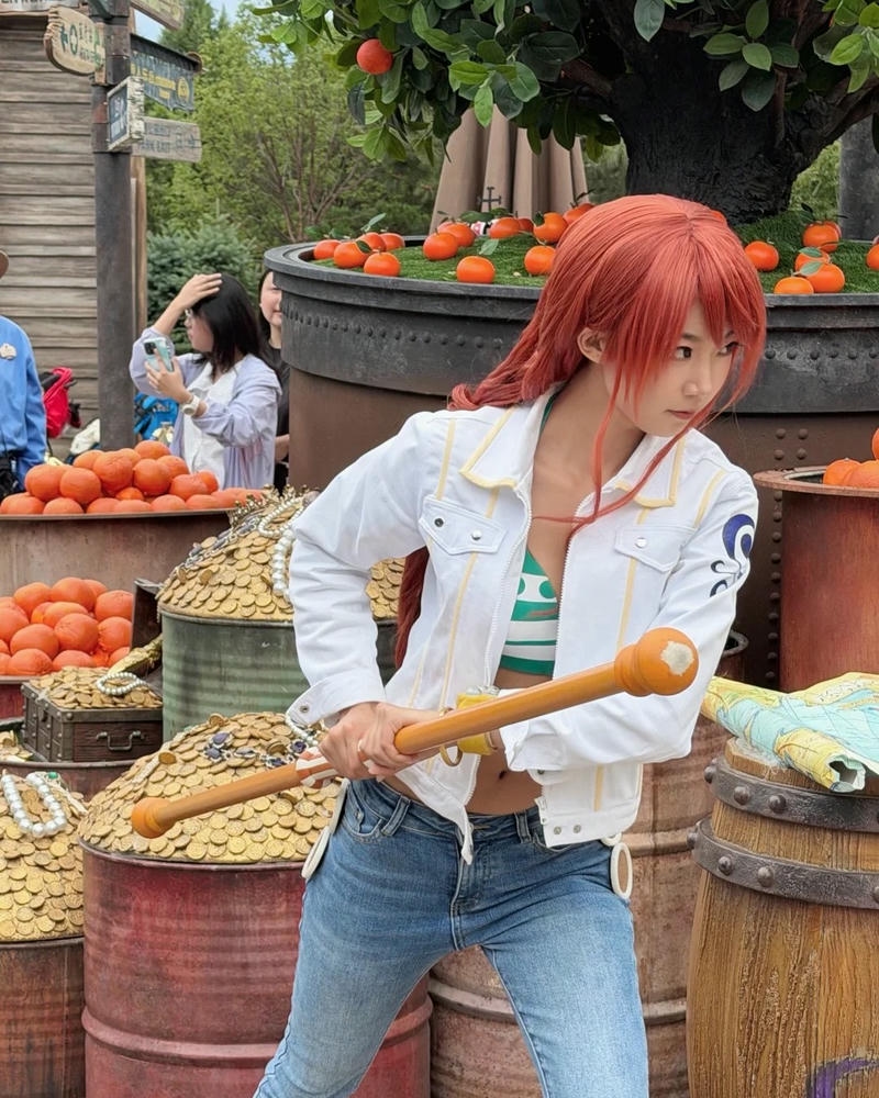 Ảnh cosplay Nami với diện mạo duyên dáng